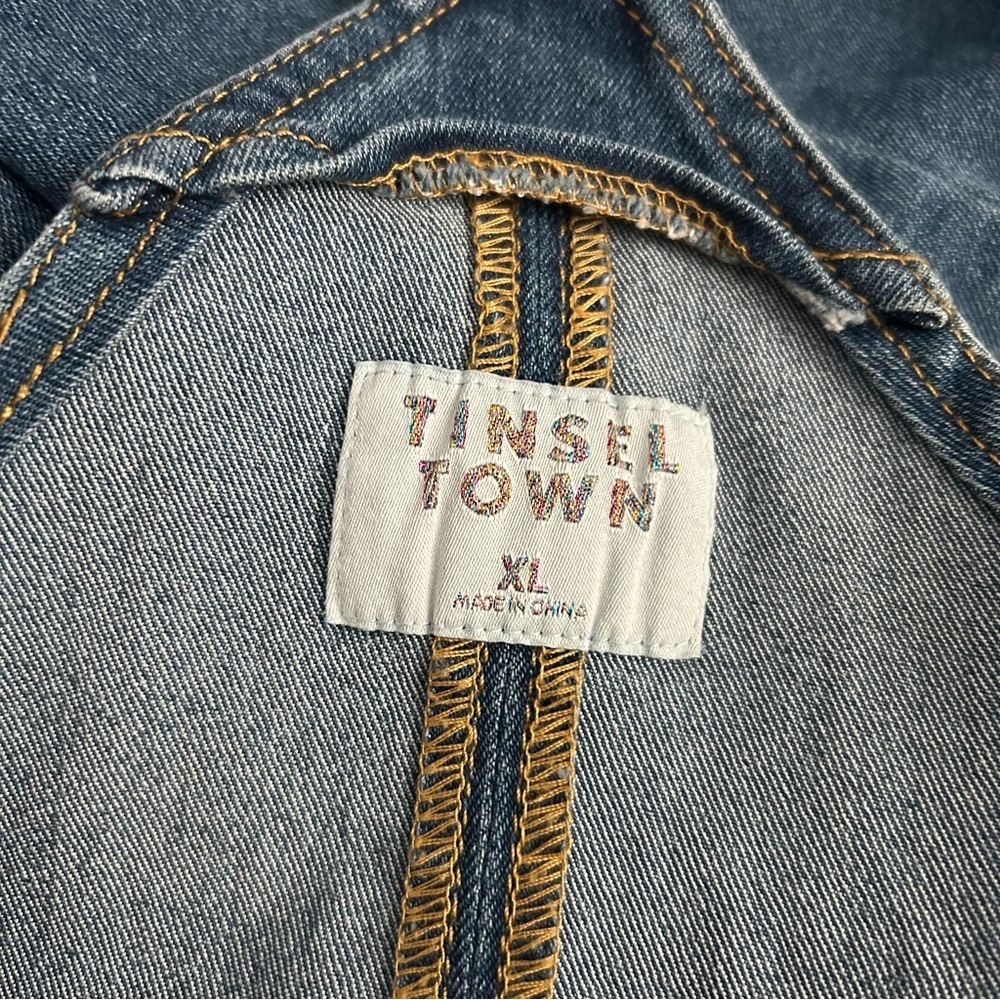 Tinseltown Blue Denim Dress - Picture 3 of 4